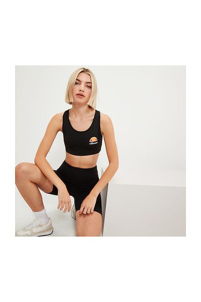 Ellesse SOSTINO Damen-BH-Oberteil – Bustier, Racerback, Logo bedruckt
