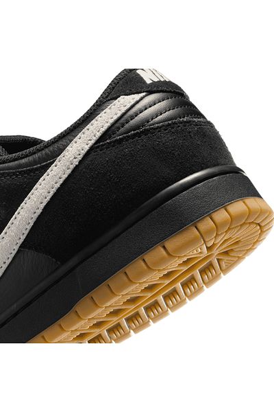 Nike Sb Dunk Low Pro Aa - Black and White Silvery Brown