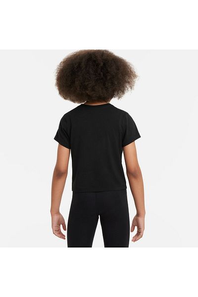 Nike G Nsw Tee Ss Slim Mod Crop - Black