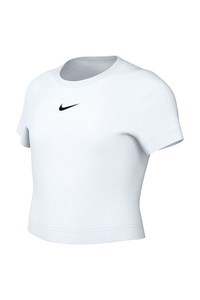 Nike G nsw tee ss slim mod crop - white