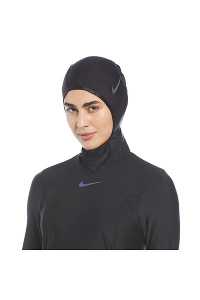 Nike تونيك طويل الأكمام - أسود