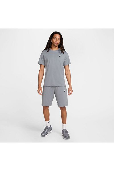 Nike M nsw club jsy short - coolgreywhite(black)
