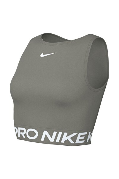 Nike Pro Df 365 Crop Tank - Lightarmy(White)