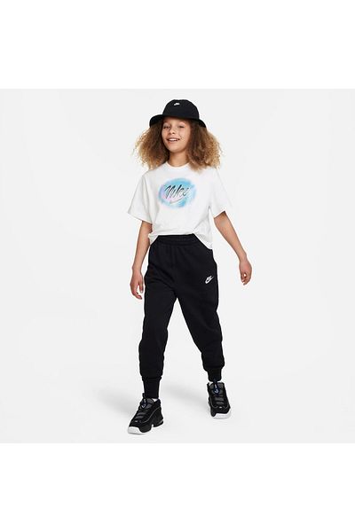 Nike G nsw club flc hr ftd pnt lbr - black/black/(white)