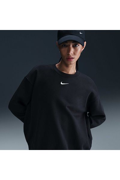 Nike W NSW PHNX FLC OS LONG CREW