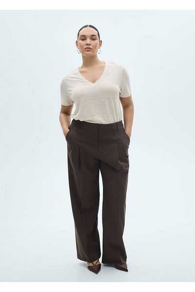 MANGO Woman T-SHIRT LINITTO