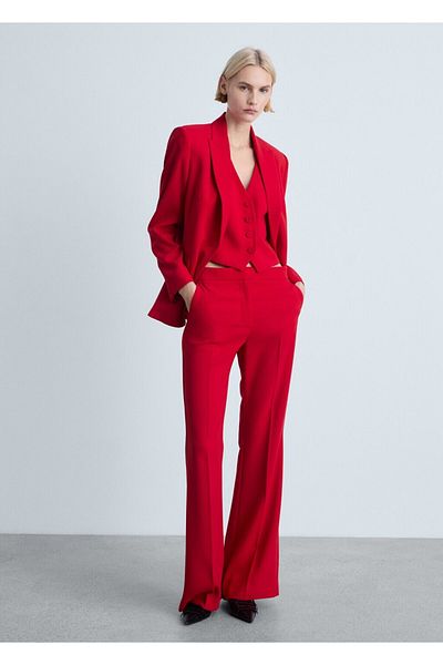 MANGO Blazer Iguana