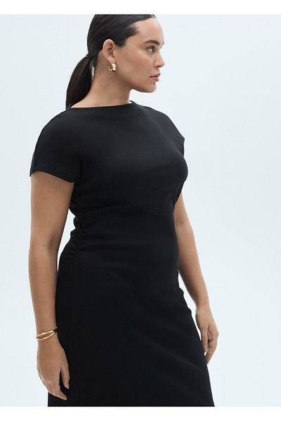 MANGO DRESS CARROT