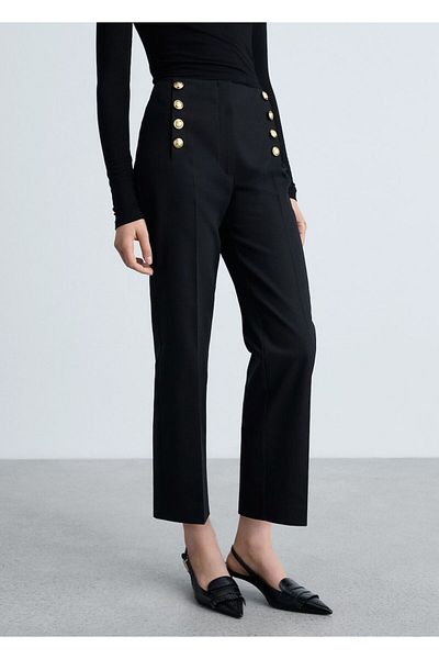 MANGO Woman TROUSERS BOTONES