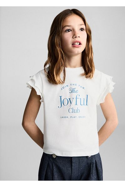 MANGO Kids تي شيرت جويفول