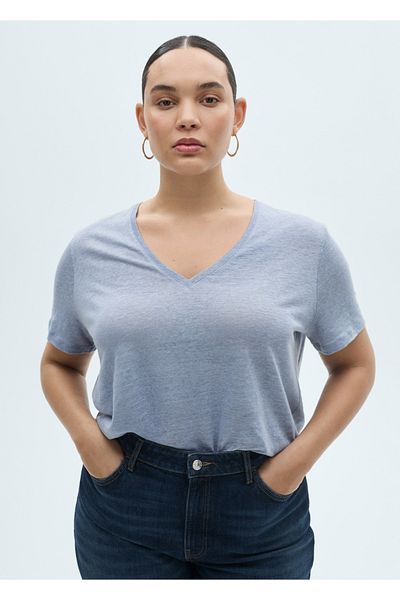 MANGO Woman T-SHIRT LINITTO