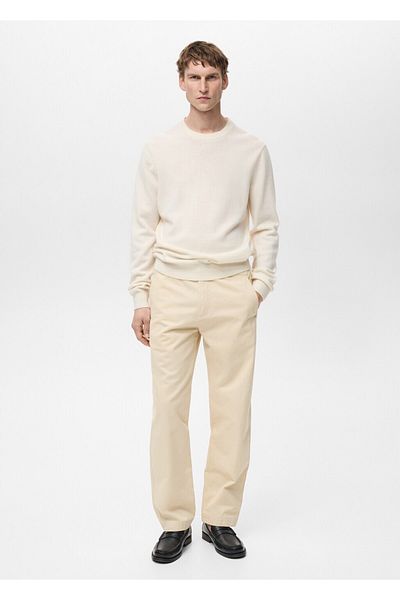 MANGO Man Trousers blaze