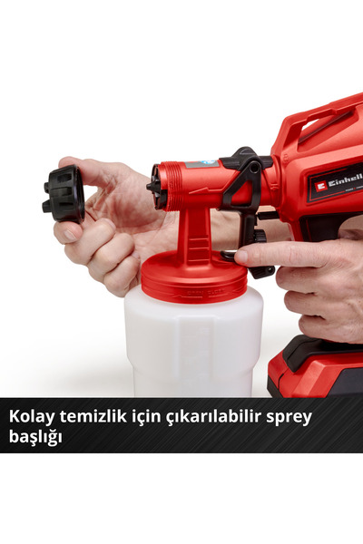 Einhell Tc-sy 18/60 Li - Solo, Akülü Sprey Boya Sistemi - 4260025 (AKÜ VE ŞARJ CİHAZI HARİÇTİR)