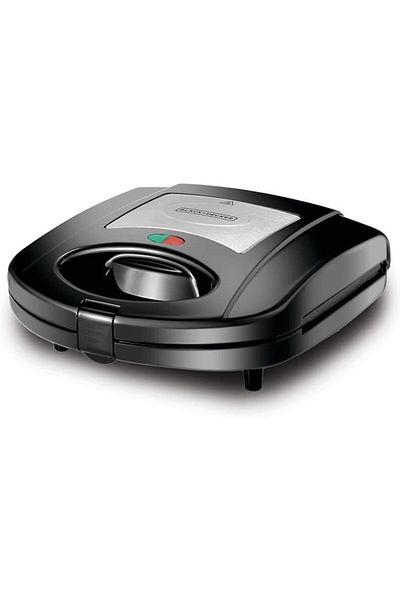 Black&Decker Ts2120-B5 2片三明治机2合1