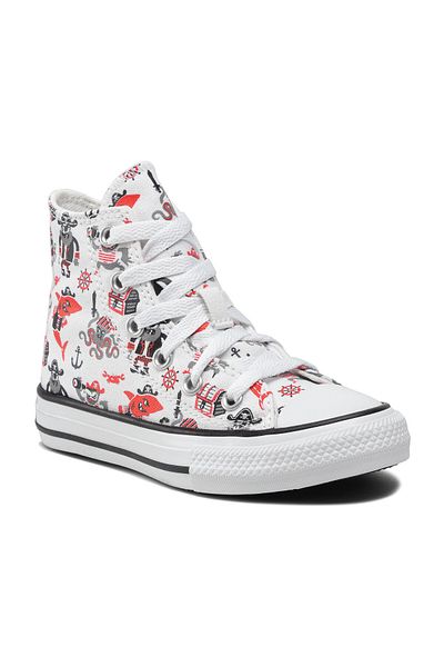 converse boty Burgundy Kids