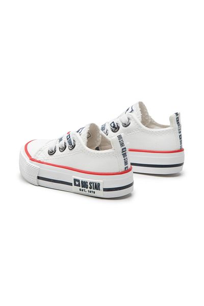 BİG STAR Detské converse topánky biele