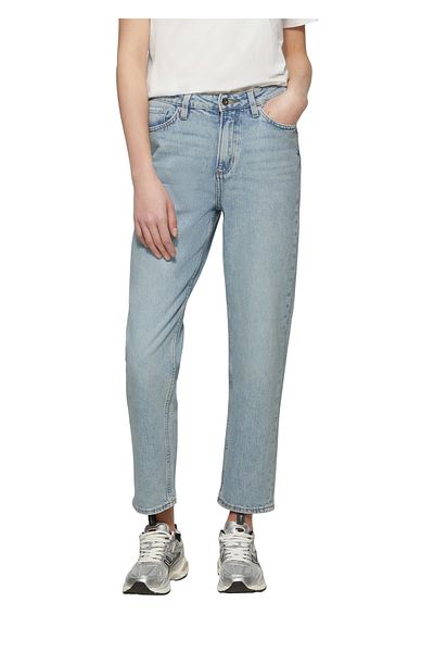QS by s.Oliver Denim Tizie – Hohe Taille, Knöchelschnitt