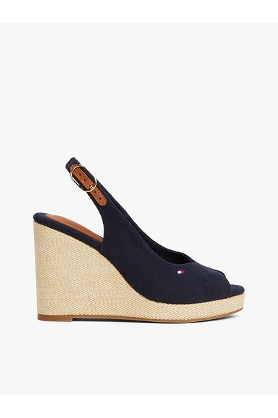 Tommy Hilfiger FLAG CUREA ÎNALTĂ ESPAD SLINGBACK