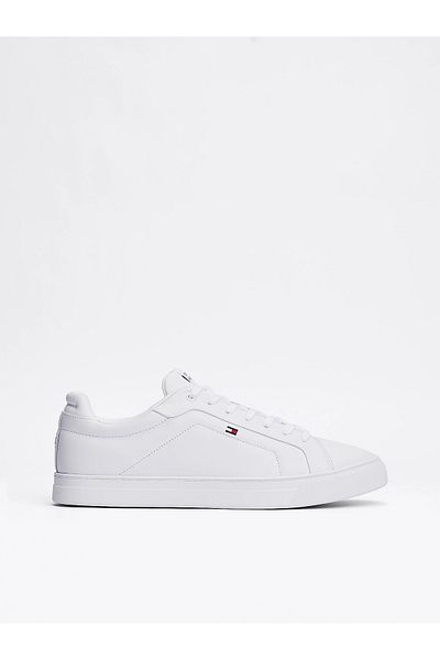 Tommy Hilfiger ICON COURT LTH FLAG ESS - Sportovní obuv