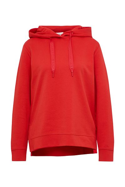 s.Oliver Bequem geschnittenes Sweatshirt – lang, geknöpft, lässig