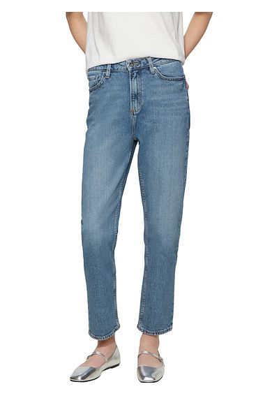 QS by s.Oliver Denim Tizie – Hohe Taille, Knöchelschnitt
