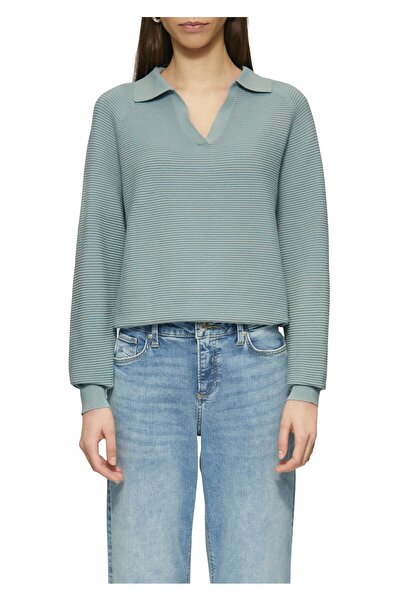 QS by s.Oliver Structured Pullover mit Polokragen
