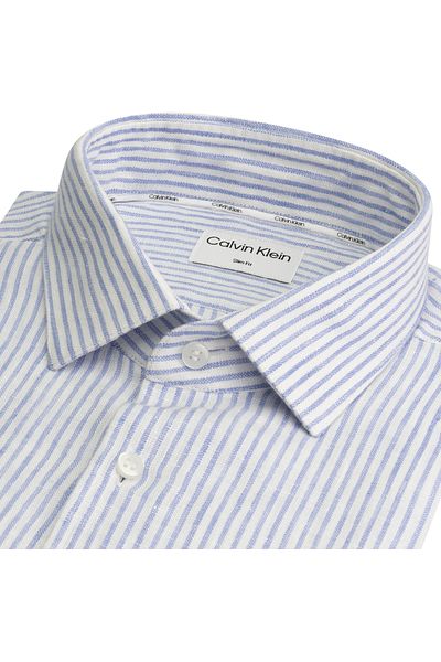 Calvin Klein tricou subțire cu dungi