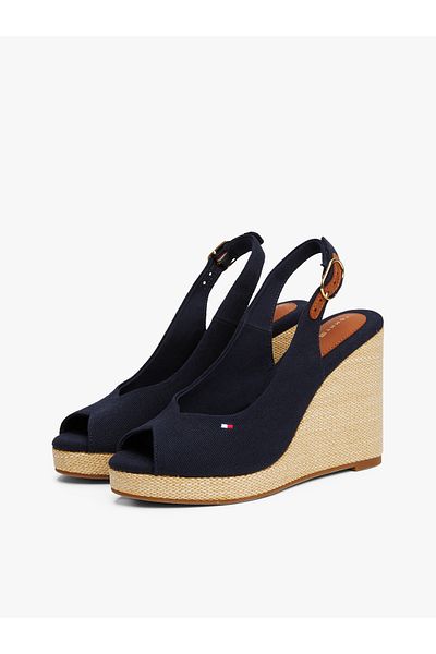 Tommy Hilfiger FLAG CUREA ÎNALTĂ ESPAD SLINGBACK