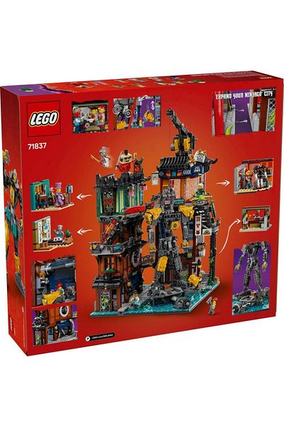 LEGO 71837 ninjago city workshops