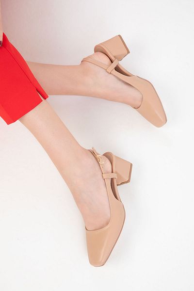 SOHO Nude Women's Classic Heeled Shoes 20398