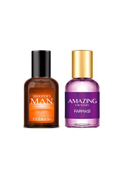 Farmasi Shooters Man Edp Erkek Parfüm 868010568517 + Amazıng Edp  50 ml Kadın...