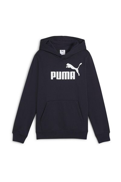 Puma Mikiny s regulérním střihem - N/A, potisk loga, klokaní kapsa, dlouhý rukáv