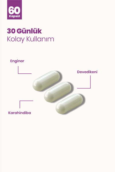 MOMORDİCA EDK (Enginar-Devedikeni-Karahindiba) Kapsül