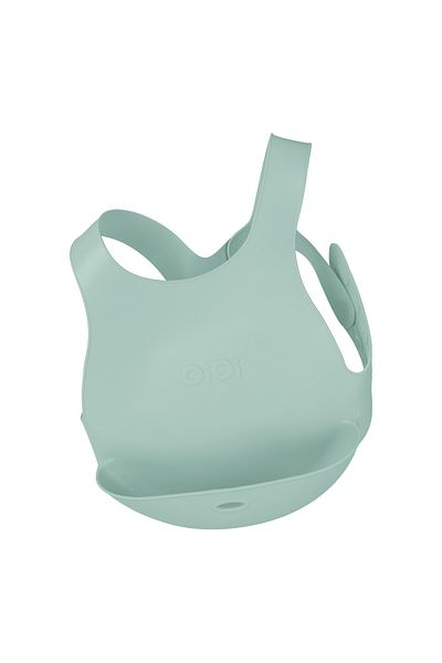 OiOi River Green Set of Five (apron+plate+bowl+glass+spoon)