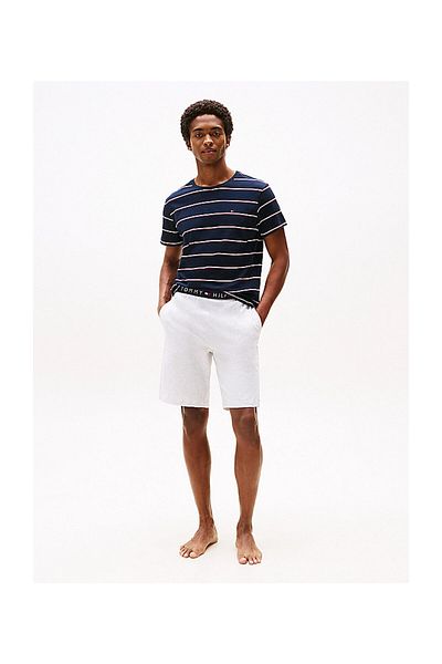 Tommy Hilfiger SS JERSEY PJ SET - Μπάλα με στάμπα