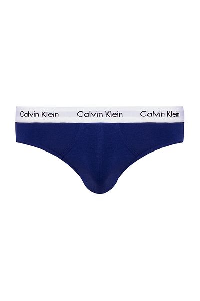 Calvin Klein Herren-Boxershorts mit Markenlogo und Gummiband in Weiß-Marineblau-Rot, geeignet für den täglichen Gebrauch 0000u2661g-ı03