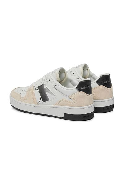 Calvin Klein Schwarz - Weiß Damen Wildleder Sneaker YW0YW 0144601 W