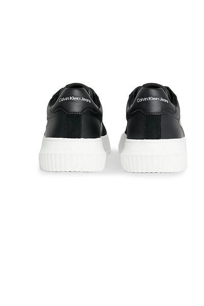 Calvin Klein Logo-ul mărcii pentru bărbați, cu șireturi, talpă anti-alunecare, pantofi negru casual YM0YM00970-0GM