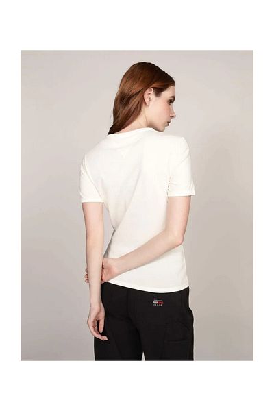 Tommy Hilfiger NYC Ringer Tričko - TJW Slim Crest Design