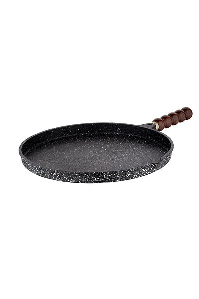 Taç Cast Granite Pancake Pan 36 Cm Black