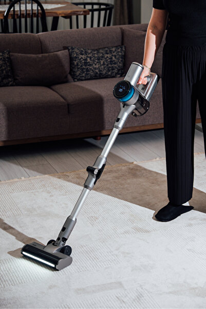 Sinbo Svc-8621 Bldc Motorlu Dikey Kablosuz Şarjlı Led Aydınlatmalı Süpürge