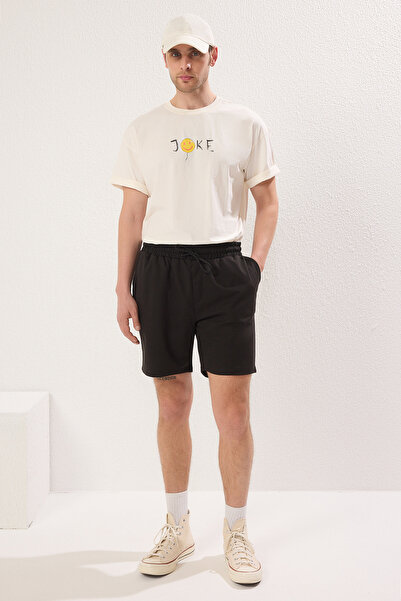 Trendyol Collection Black & Dusty Rose normál szabású rövidnadrág 2 csomag - TMNSS21SR0095