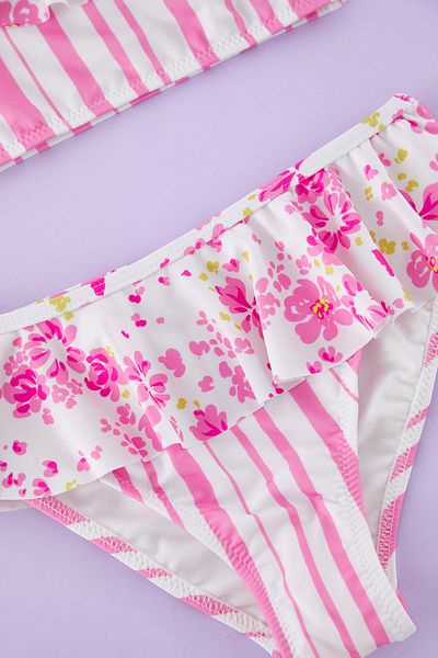 TRENDYOLKIDS Rosa Mädchen-Bikini-Set TKDSS25BT00001