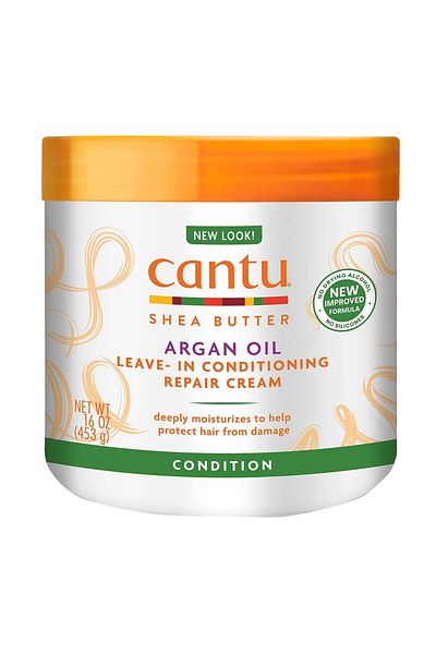 Cantu كريم إصلاح الشعر بزيت الأرغان من كانتو - 453جم