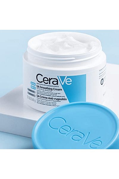 CeraVe كريم الترطيب للبشرة الخشنة والجافة من سيرافي - 340 غ