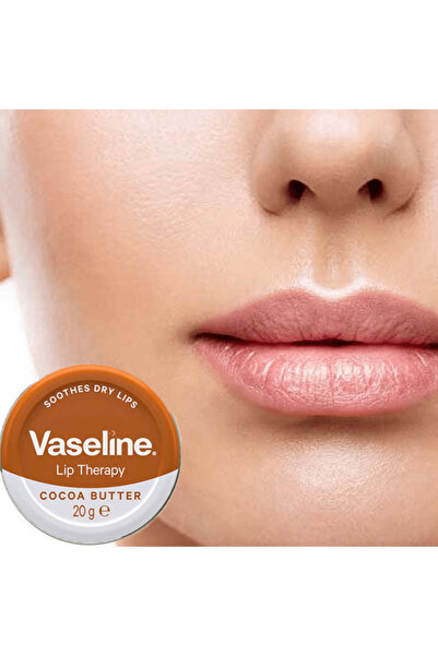Vaseline Lip Therapy -en 20gm Cocoa Brown -42871 --- Vaseline Lip Therapy 20gm Cocoa Brown English