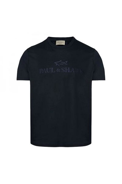 PAUL&SHARK Ανδρικό μπλουζάκι ποδηλασίας με κοντό μανίκι Shark Written K 25411046-013