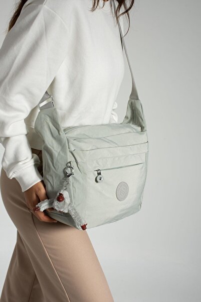 modvina Оригінальна тканина Krinkıl Імпортна відкрита сіра водостійка жіноча сумка через плече 3009