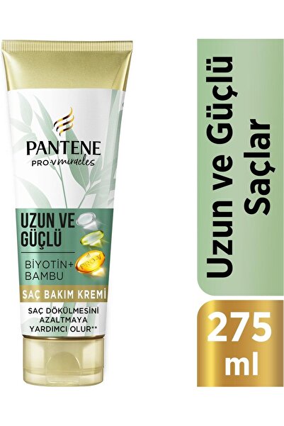 Pantene بلسم الشعر Sp طويل وقوي بخلاصة الخيزران 275 مل
