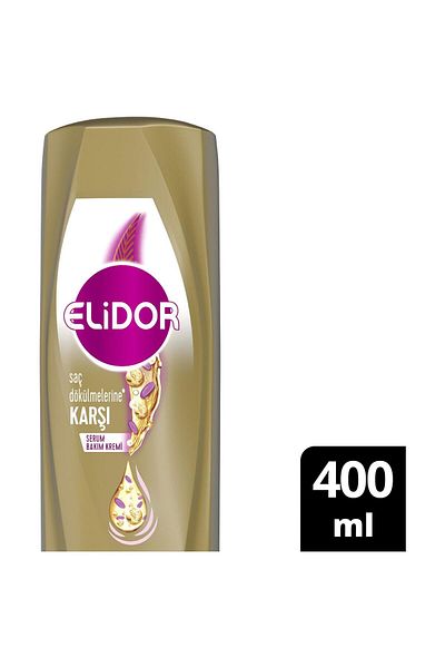 Elidor Superblend Serum Care Cream Against Hair Loss Vitamin E Chia Seed Oil Keratin 400 ml